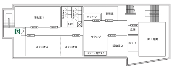 館内平面図