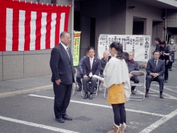 写真:少年柔剣道部の誓いの言葉