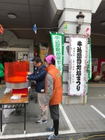 写真：牛込箪笥地域まつり準備風景