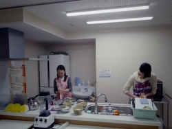 写真:館内のキッチンスペースの様子