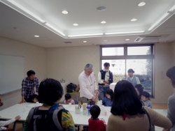 写真:子ども理科実験教室の様子
