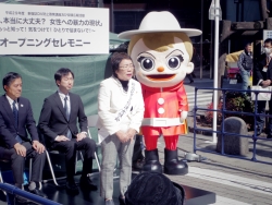 写真:新宿区更生保護女性会坂本会長のあいさつ