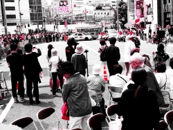 写真:アルタ前の様子
