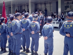 写真:表彰式メダル授与