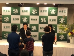 写真:表彰式の様子