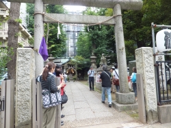 写真：昨年の稲荷鬼王神社の様子