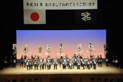 写真:江戸消防記念会の木遣り