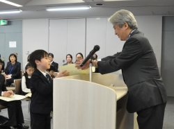 写真:表彰式の様子