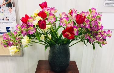 伊那市の生花展示(2019年度)画像1