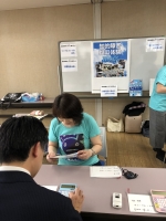 写真:知的障害者疑似体験2