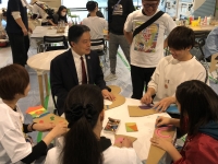 写真:ダイバーシティウォールパズルアート