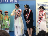 写真:一日警察署長の皆さま