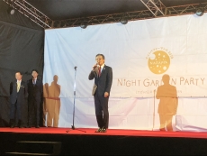 写真:オープニングイベントでのごあいさつ
