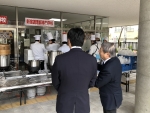 写真:専門学校のブース
