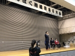 写真:開会式でのごあいさつ