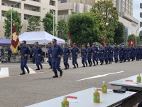 写真：入場行進の様子