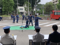写真:応急救護の部