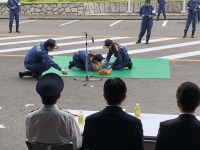 写真:応急救護の部2