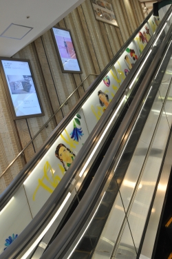 写真:展示の様子(蟹江杏/蟹江杏展atルミネ新宿)