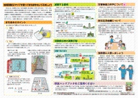 写真:地域別防災マップ(情報面)