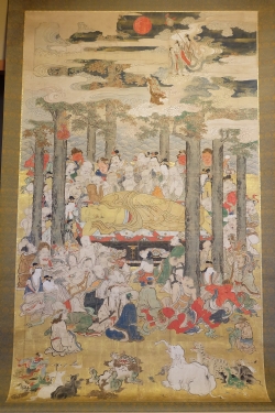写真:光照寺の涅槃図