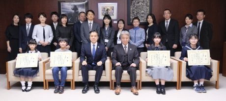 写真:表彰式の様子