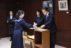 写真:表彰式の様子
