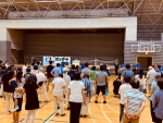 写真:開会式の様子
