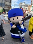 写真:鉄砲組百人隊のゆるキャラ・同心くん