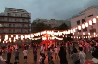 江戸川小学校納涼盆踊り大会画像