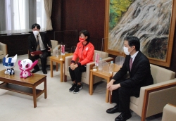 写真:卜部蘭さんトークショー