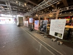 写真:パネル展示の様子