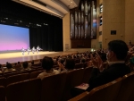 写真:大会を観覧する区長