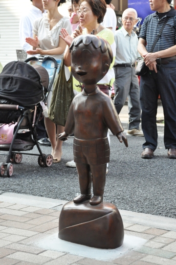 コボちゃん像の写真