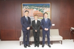 写真:岩渕選手との記念写真