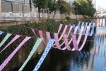 写真:染の小道(川のギャラリー)
