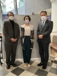 写真:出演のお二人との記念撮影