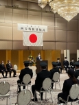 写真:四谷消防団始式の様子