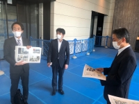 写真:視察の様子1