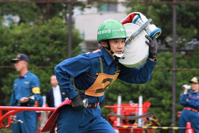 写真:操法大会の様子4