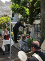 写真:慰霊祭の様子