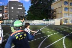 区立戸塚第一小学校で「避難所で きもだめし」を開催小写真3