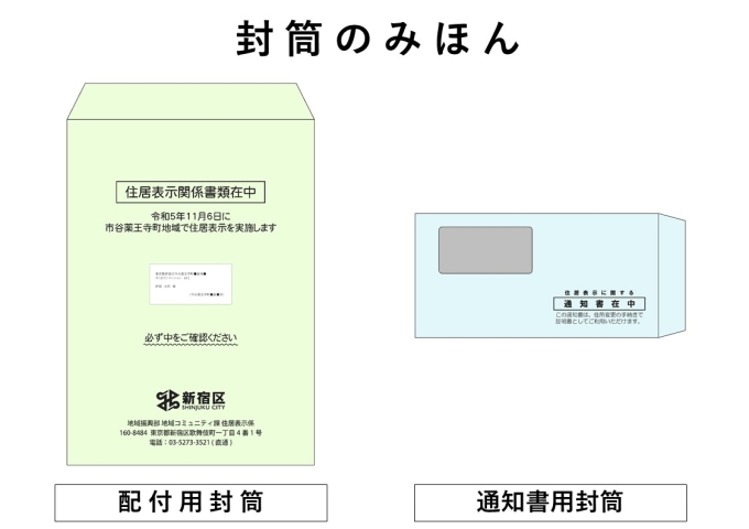 配布物【緑色の封筒に入っています】画像