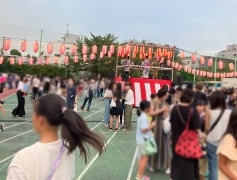 写真：町会のお祭りの様子