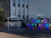写真:大井競馬場入口