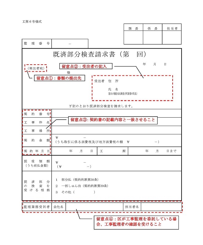 主な留意点画像