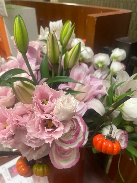 伊那市10月の花