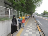 交通安全指導の様子