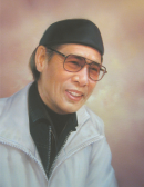 画像[1]：名誉区民やなせたかしさんの肖像画