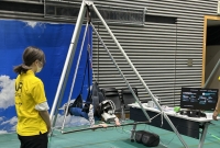 写真[2]：VRハンググライダー体験の様子